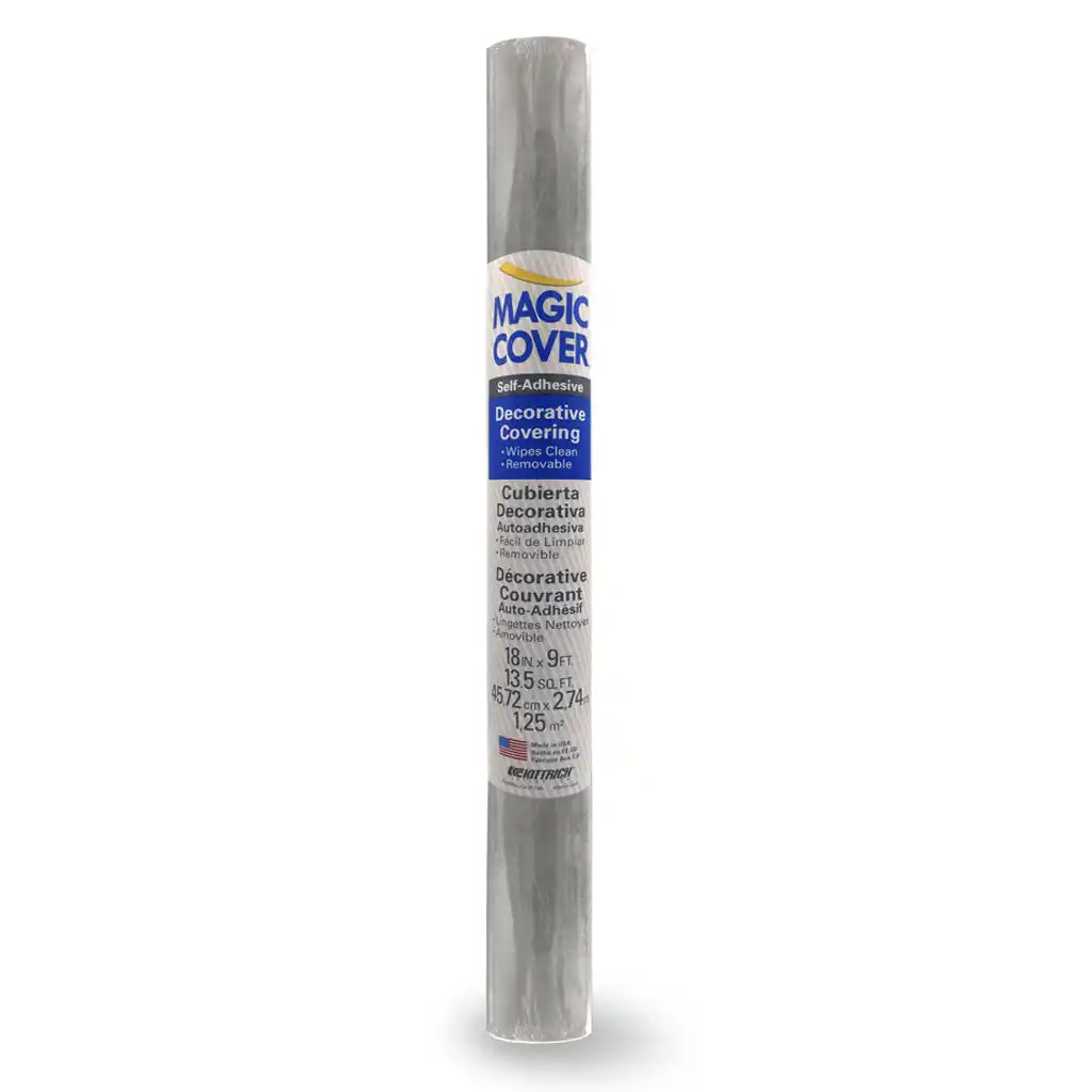 Magic Cover Shelf Liner Adhesive Concrete 18in x 9ft