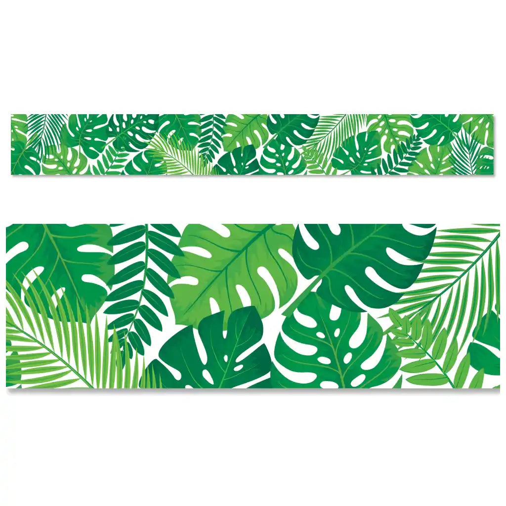 Tropical Leaves Border (Palm, Ez Border)