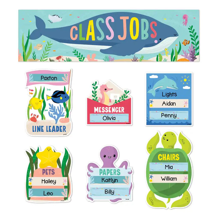 Class Jobs (Sea Friends) Mini Bulletin Board