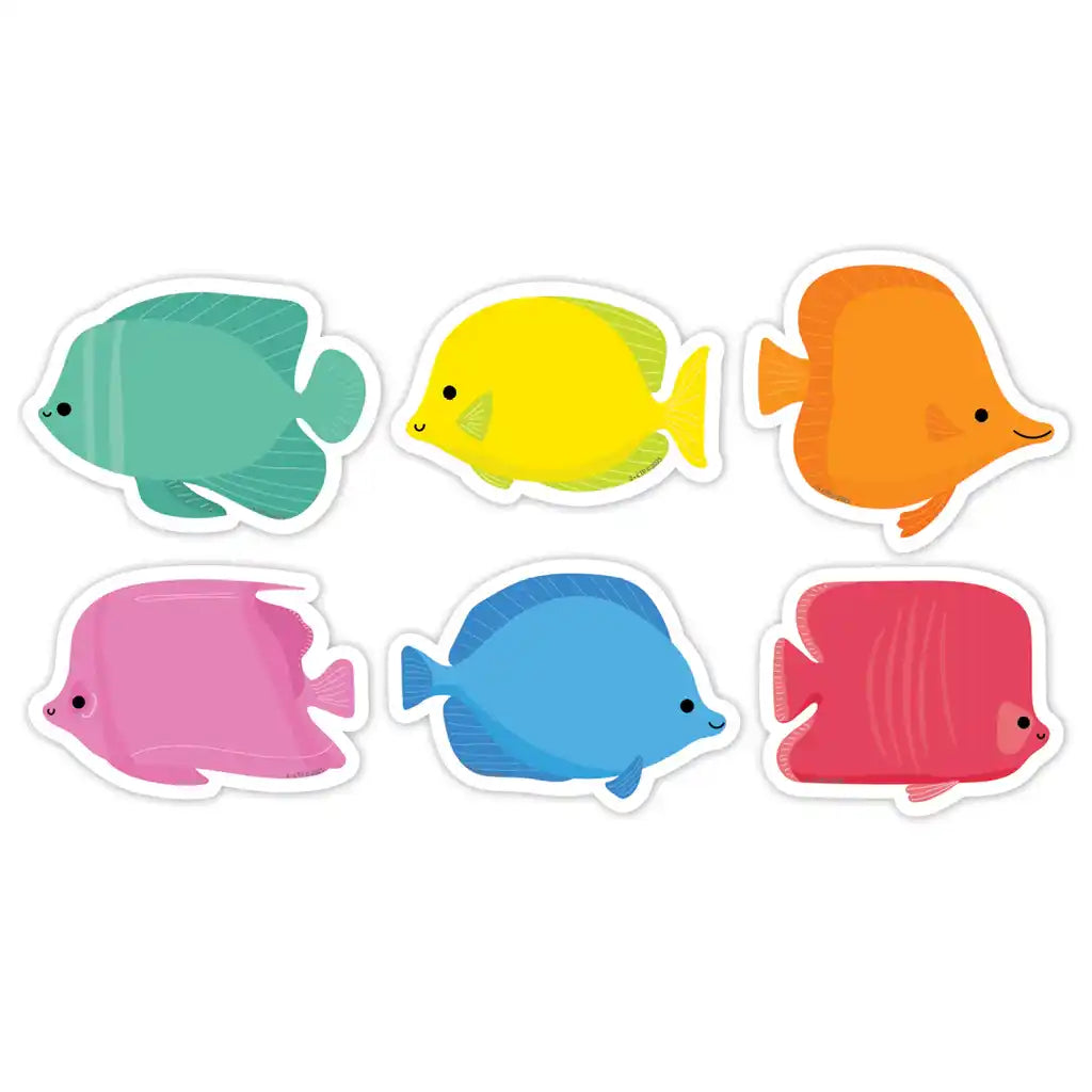 School Of Fish (Sea Friends) 3 Inch Designer Cut Outs