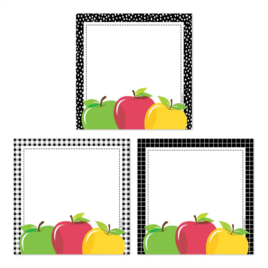 Apple Cards (Apple Time) 6 Inch Designer Cut Outs