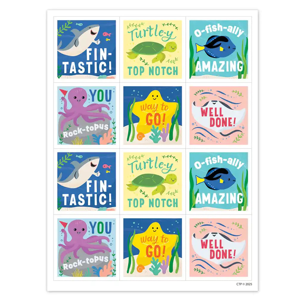 Sea Friends Rewards Stickers (Sea Friends)