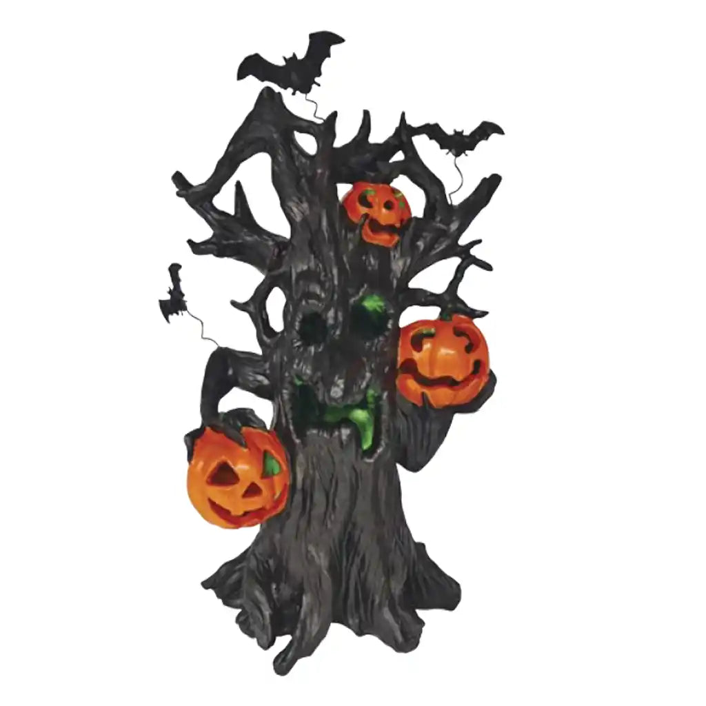 Resin Ghost Tree with JOL LED, 13.8in