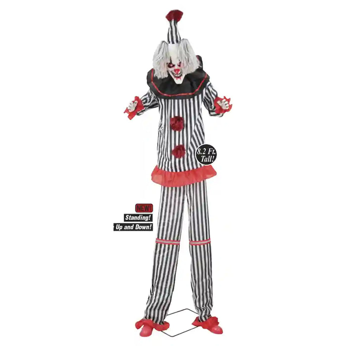 Animated Standing Clown, 8ft