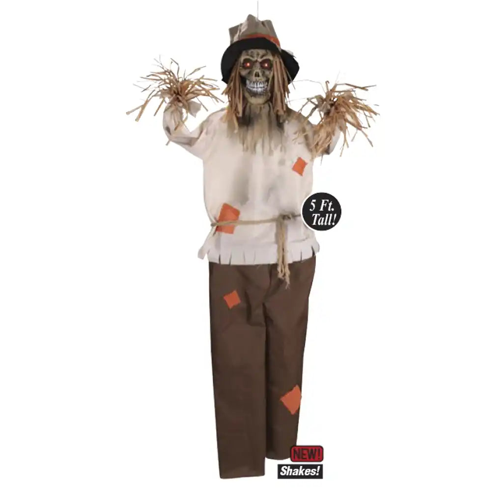 Hanging Shaking Scarecrow, 5ft