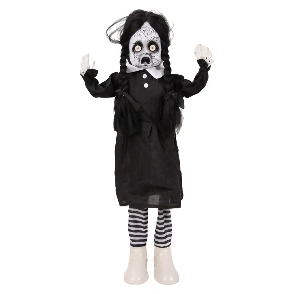 Standing Animated Girl with Leather Shoes, 3ft
