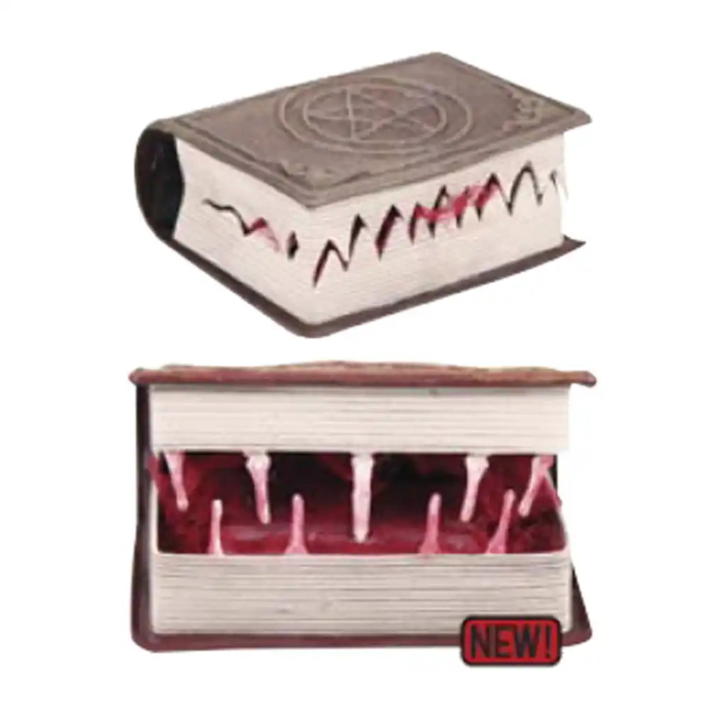 Animated Book with Sharp Teeth