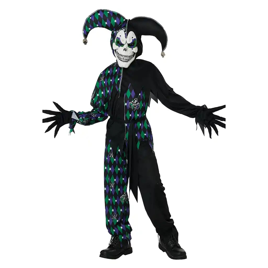 Deadly Jester Child Costume