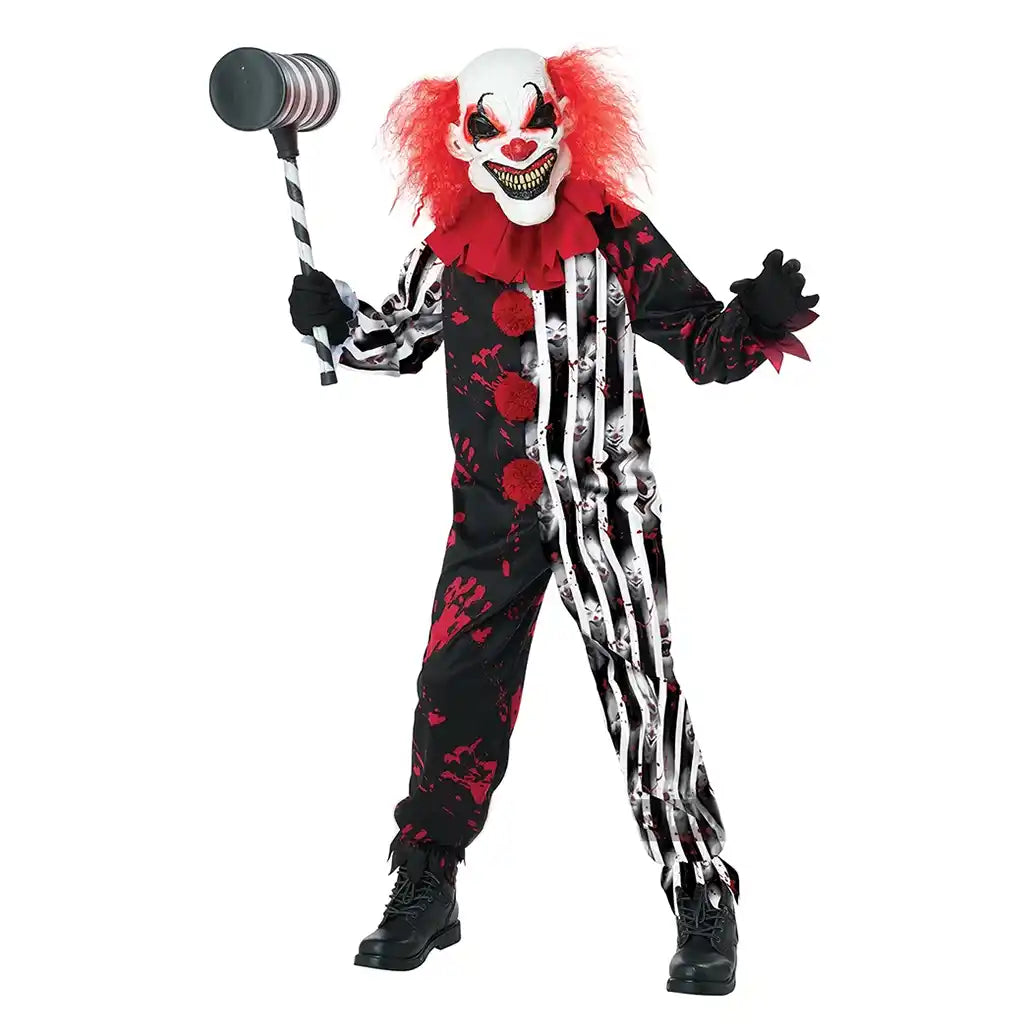 Maniac Clown Child Costume