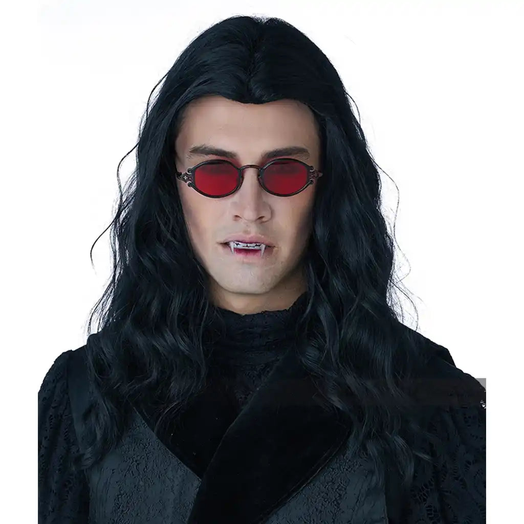 Mens Long Wavy Cosplay Wig