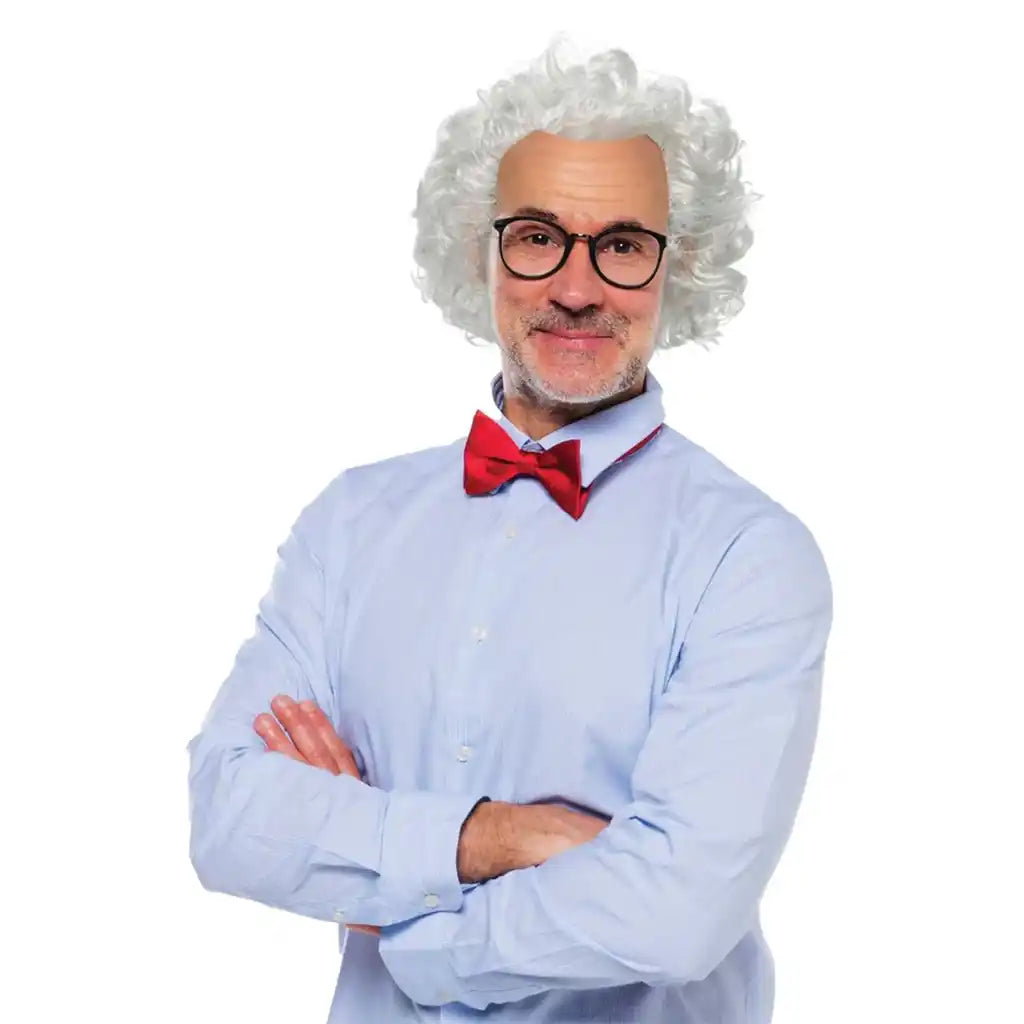 Bald Grandpa Wig, Grey