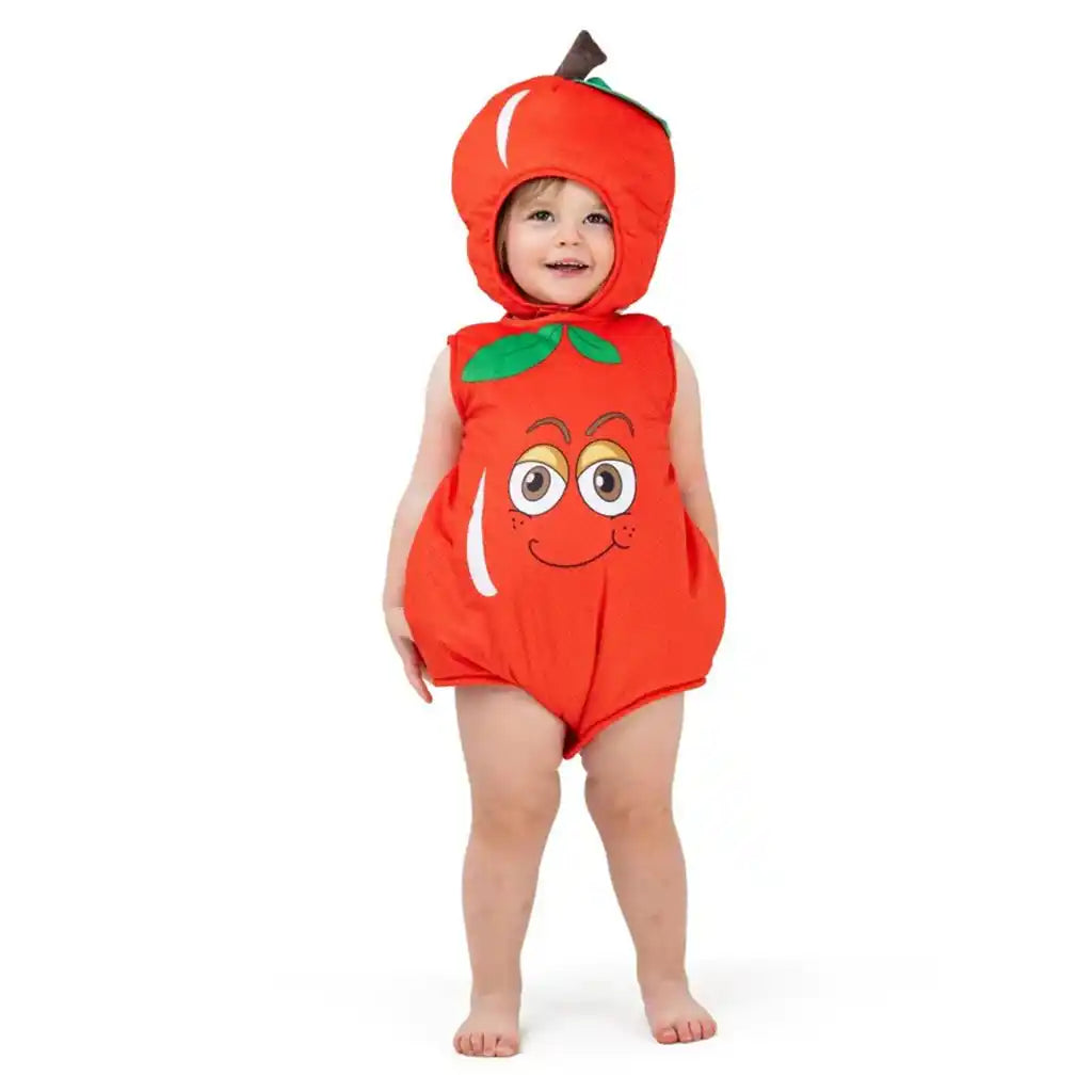 Apple Romper &amp; Hood Costume Set
