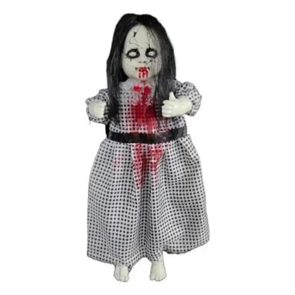 Hanging Creepy Bloody Doll