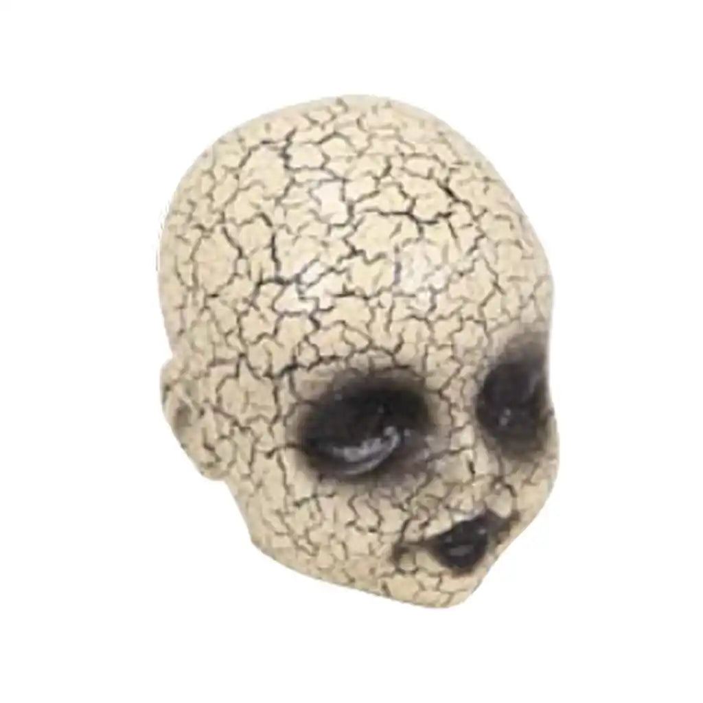 Creepy Cracked Doll 3.9in