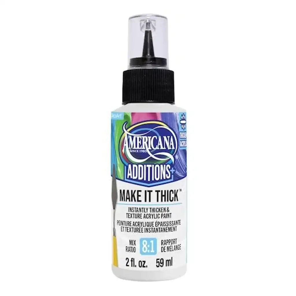 DecoArt Americana Additions 59ml, Make It Thick