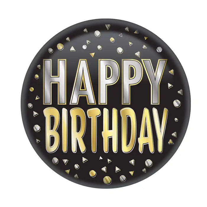 Happy Birthday Button, 2in