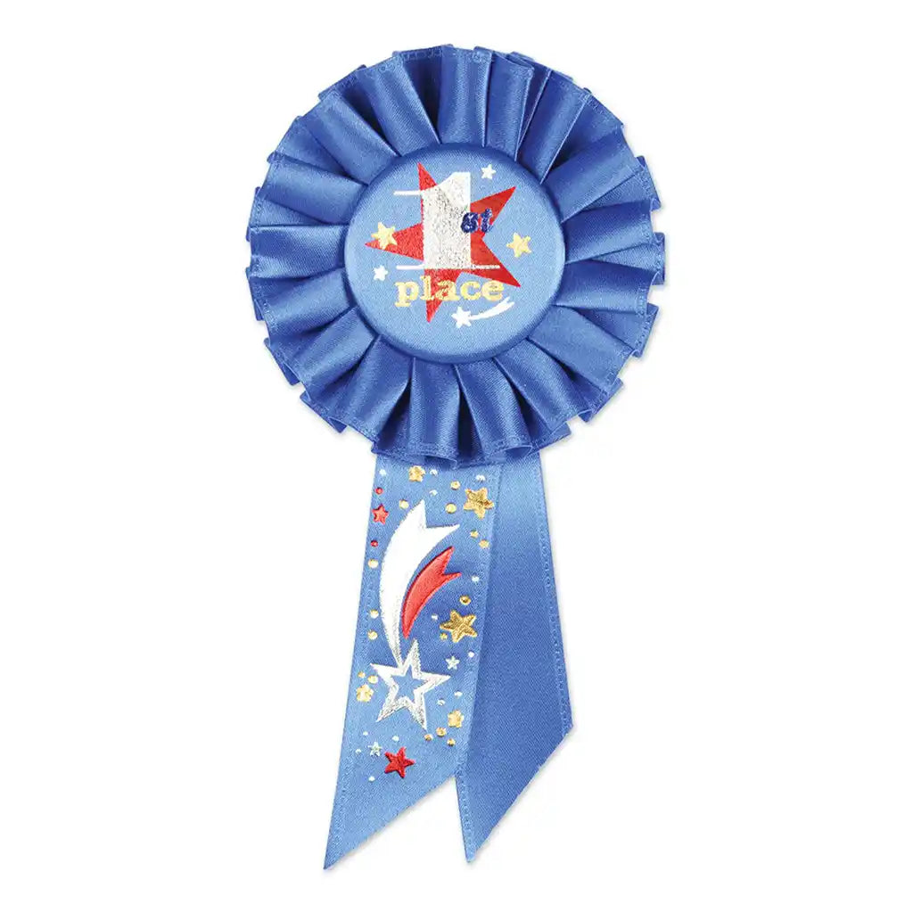 1st Place Rosette, 3.25in x 6.5in