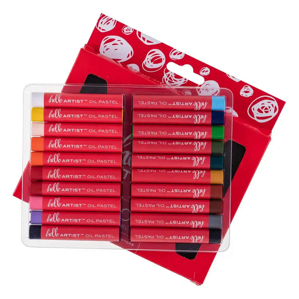 Hello Artist 20 Oil Pastels
