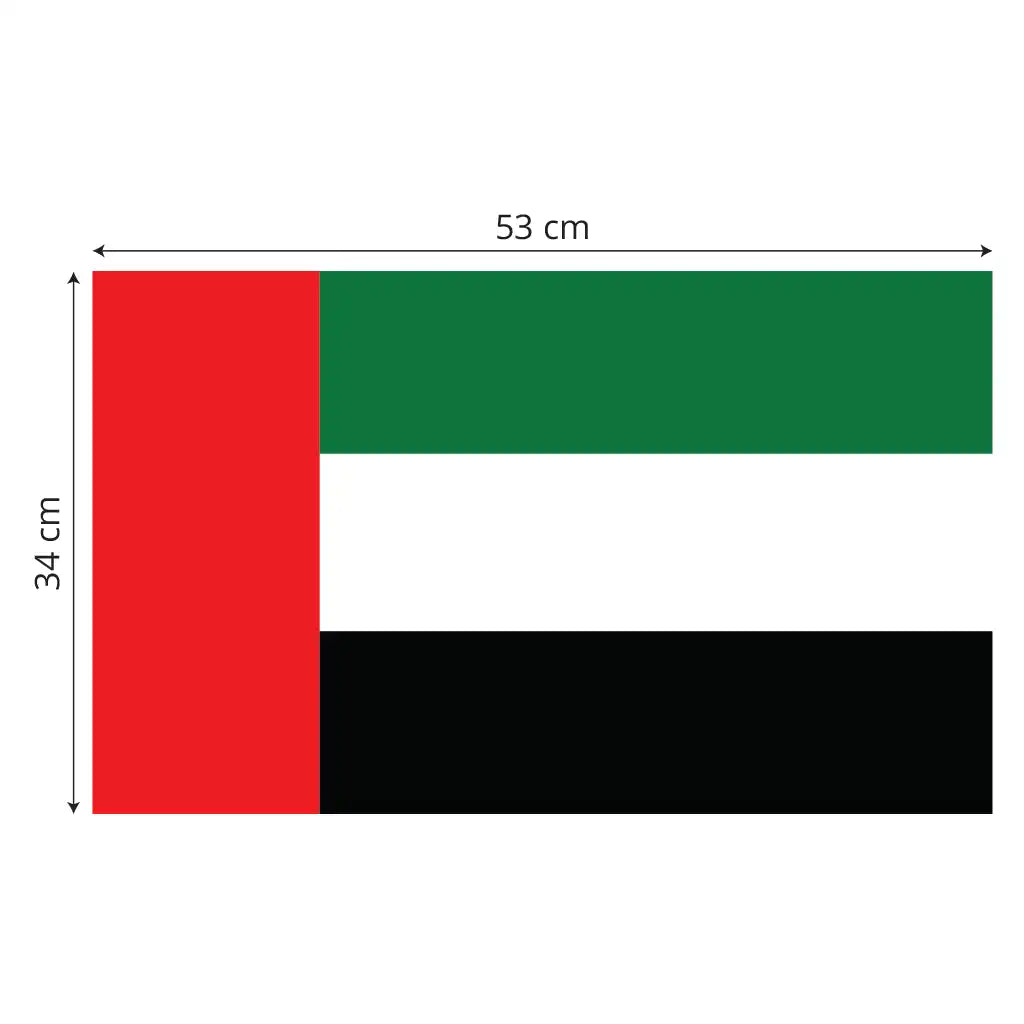 UAE Flag 34 x 53cm