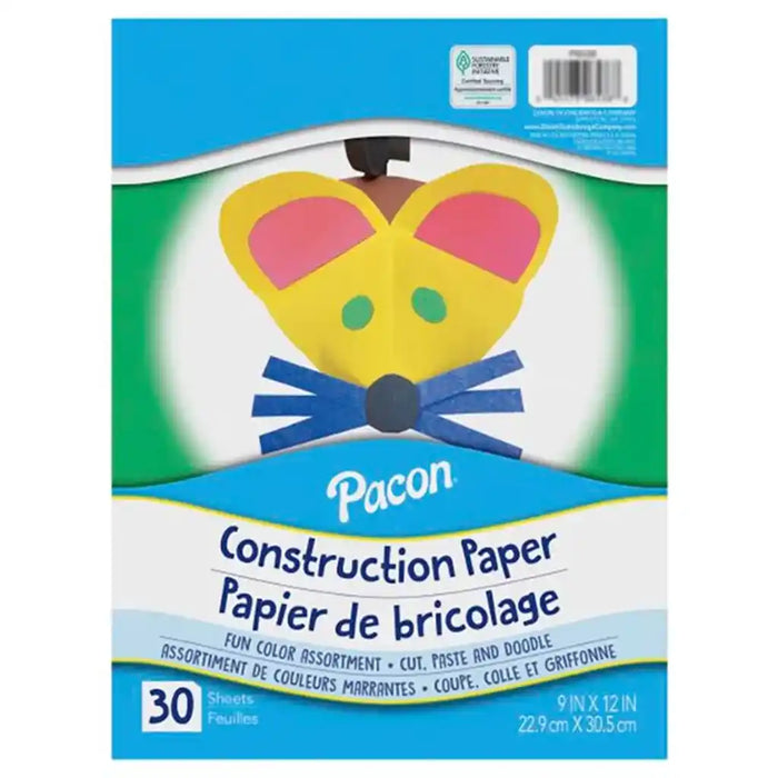 Pacon Construction Paper 30 Sheet