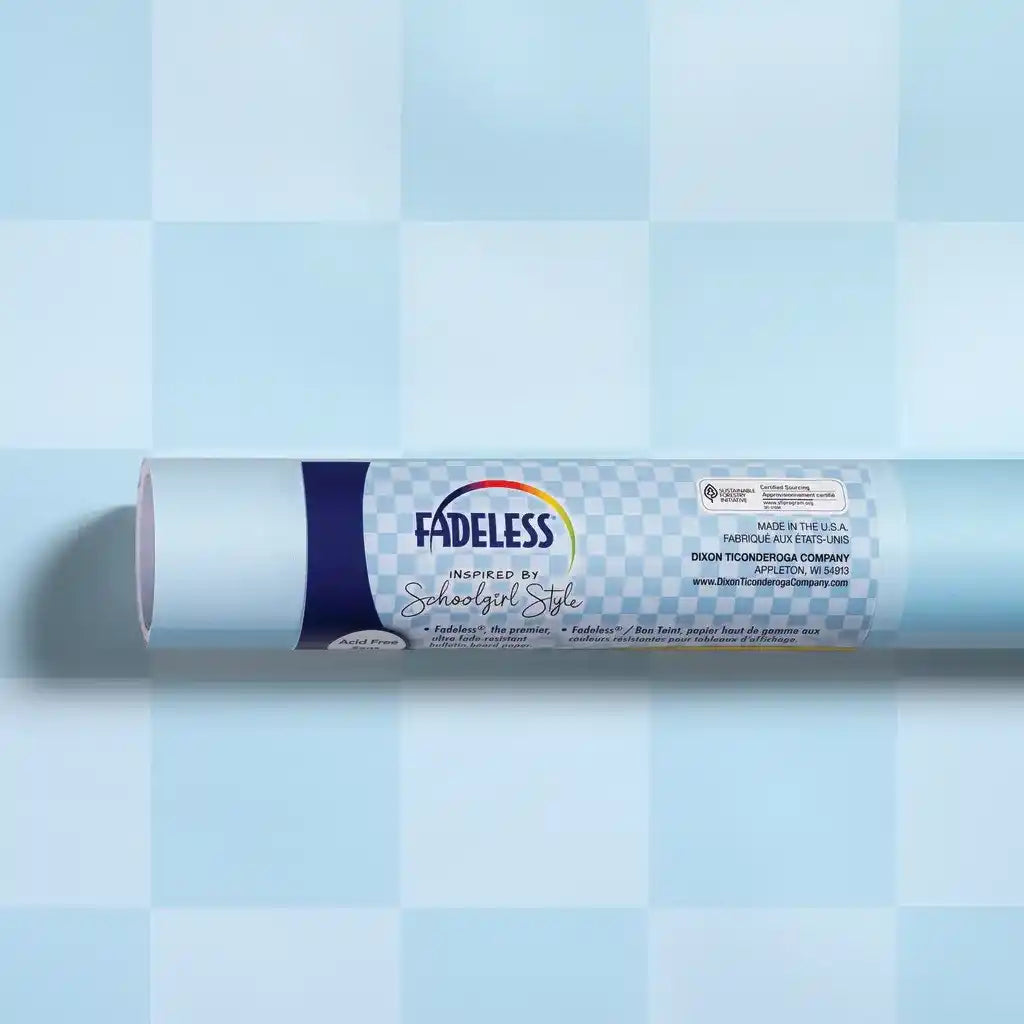 Fadeless Schoolgirl Style Bulletin Board Paper, 47.25in x 12ft, Day Dream 1 Roll