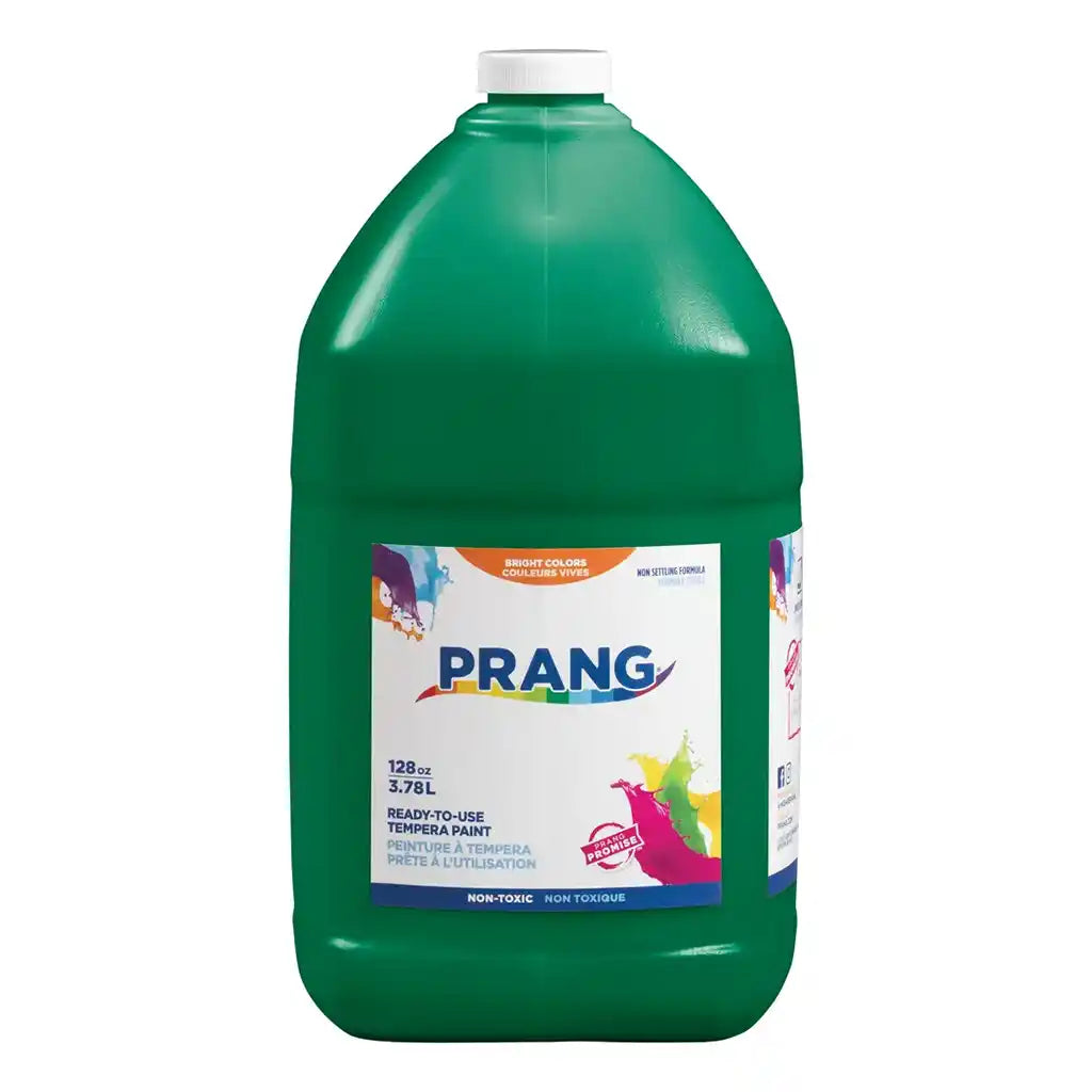 Prang Washable Tempera Paint 1 Gallon, Green
