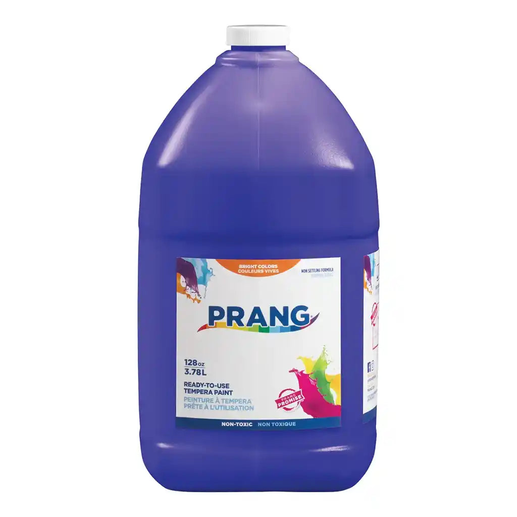 Prang Washable Tempera Paint 1 Gallon, Blue