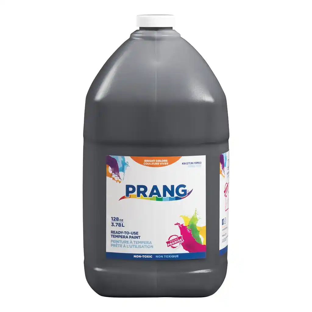 Prang Washable Tempera Paint 1 Gallon, Black