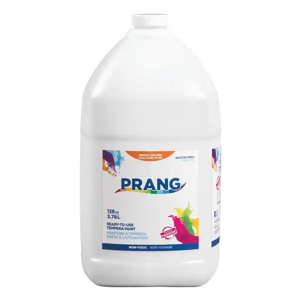 Prang Washable Tempera Paint 1 Gallon, White