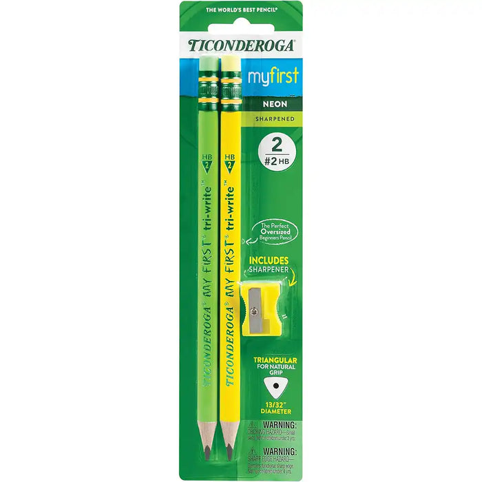 Ticonderoga My First Pencils with Sharpener