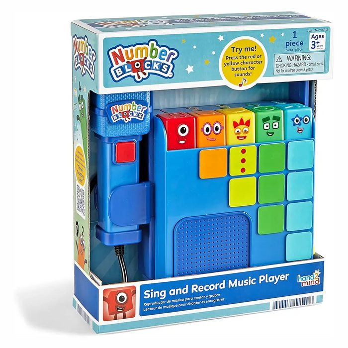 Numberblocks Sing and Record Music Player