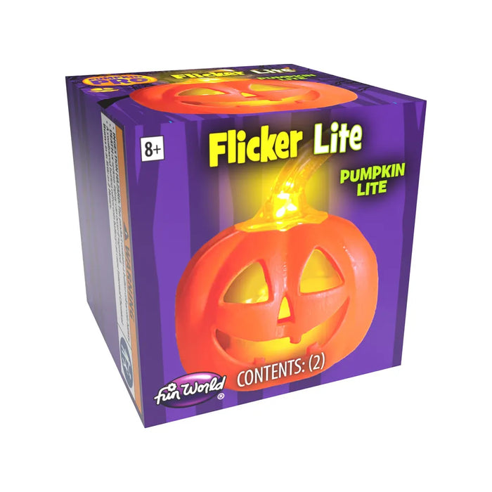 Yellow Flicker Pumpkin Light