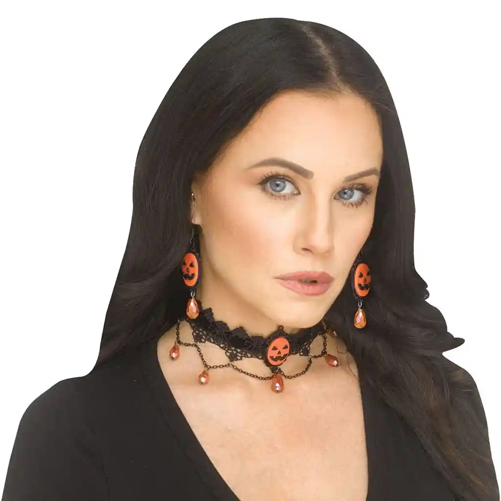 Choker & Earring Set