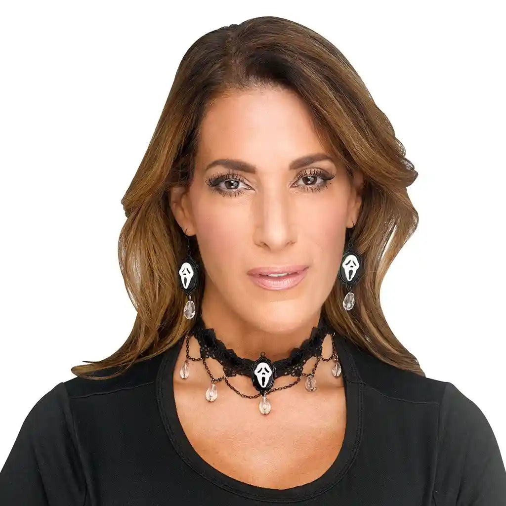 Choker & Earring Set