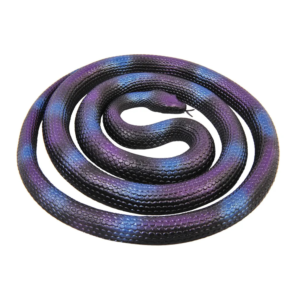 Coiled Iridescent Snake, 11in
