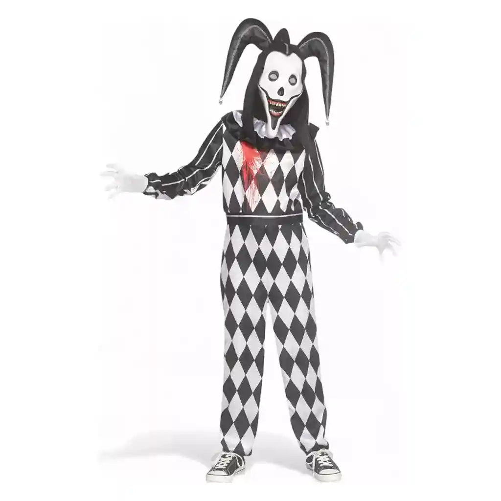 The Smiler Jester Child Costume