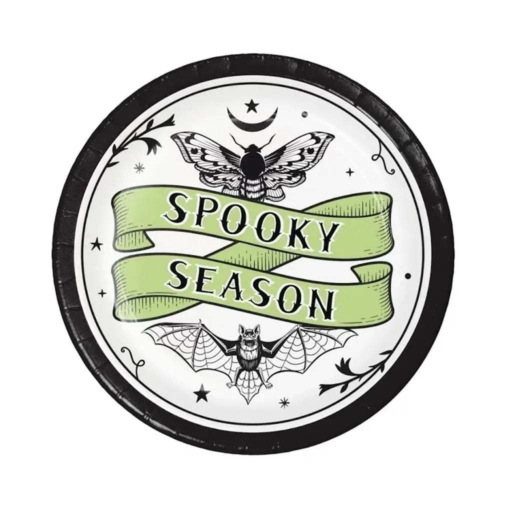 Spooky Season Plate 7in 8ct