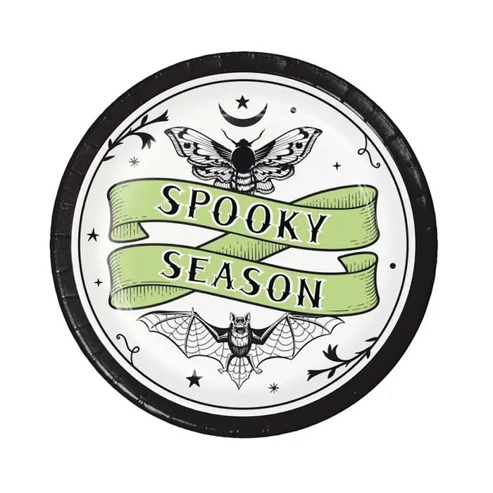 Spooky Season Plate 7in 8ct