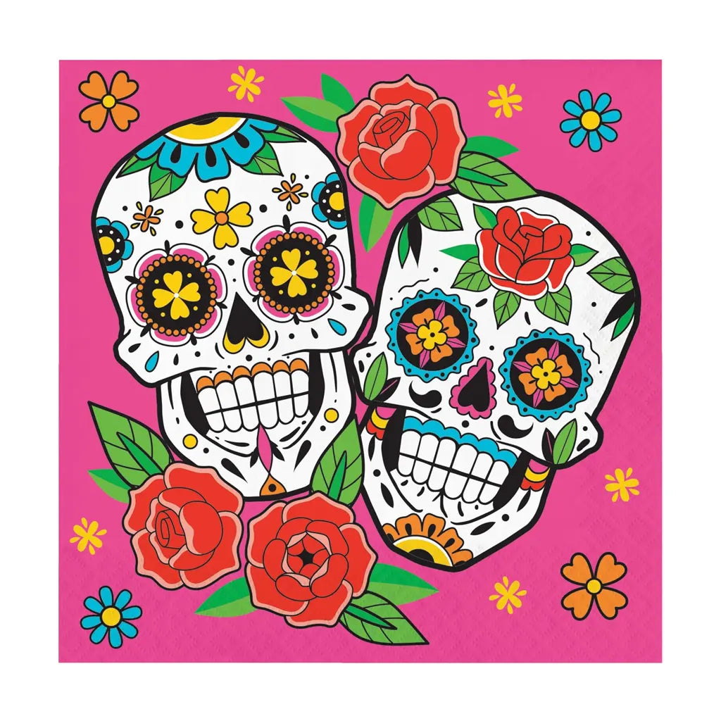 Skelebration Lunch Napkin 16ct 2Ply