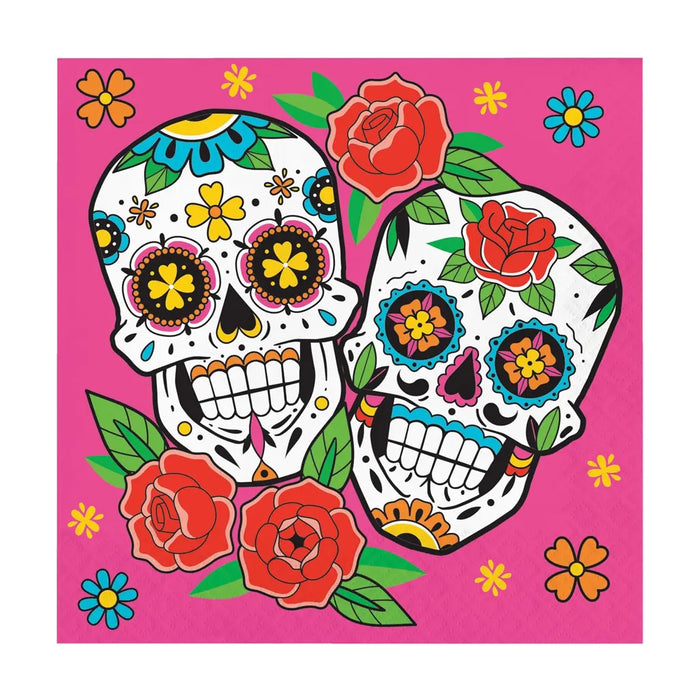 Skelebration Lunch Napkin 16ct 2Ply