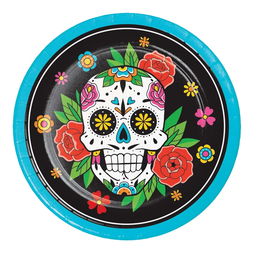 Skelebration Plate 9in 8ct