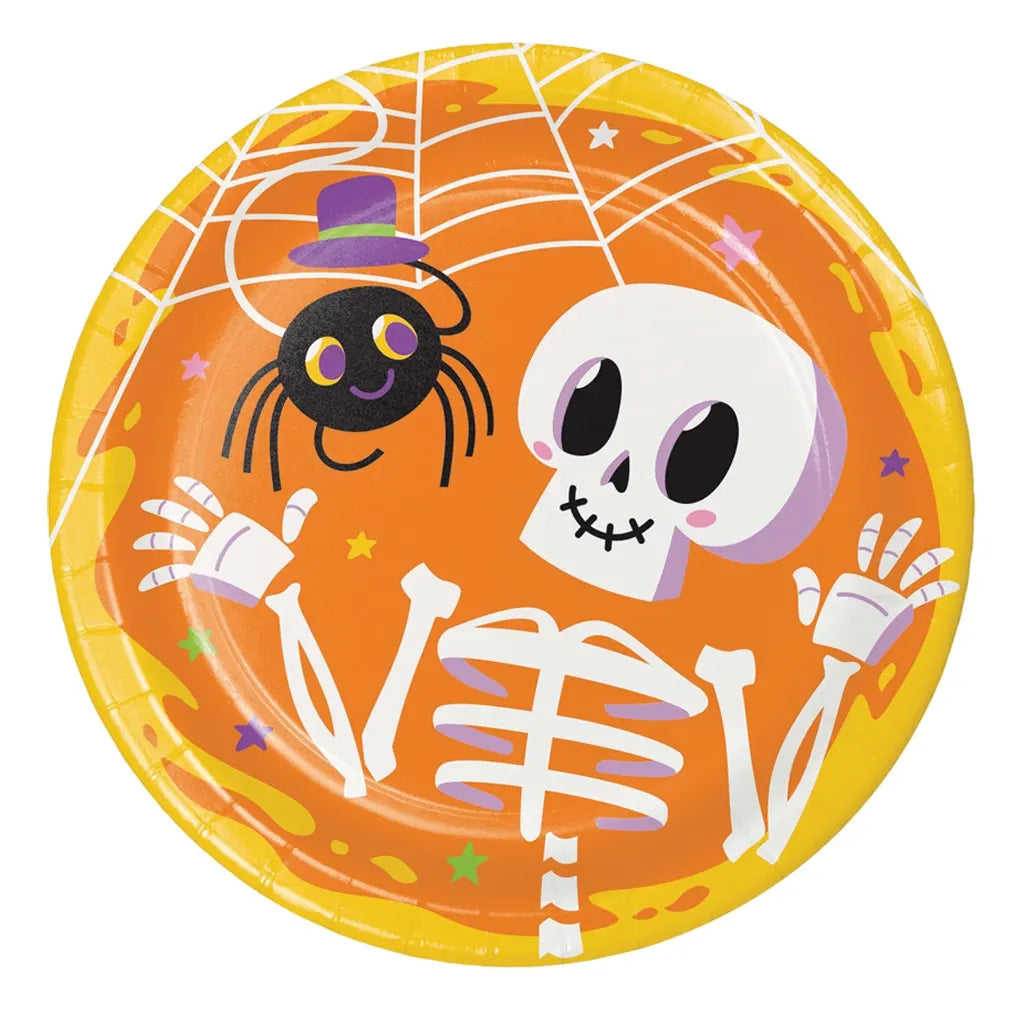 Glowing Ghouls Plate 7in 8ct
