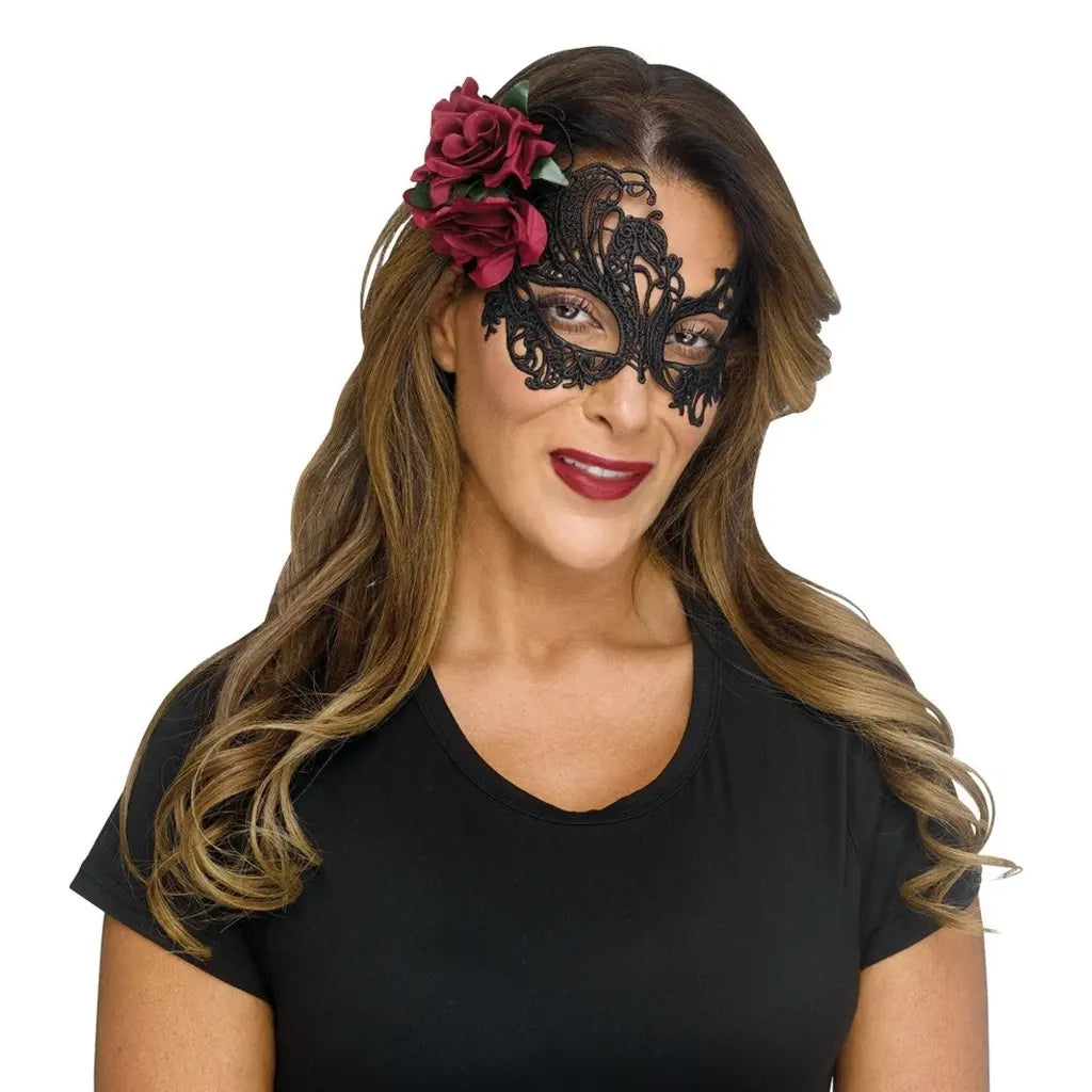 Gothic Rose Eye Mask
