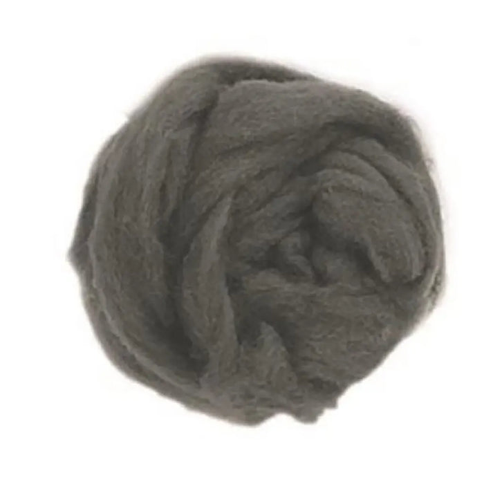 Sheep Wool 50G Silver 100% Natural