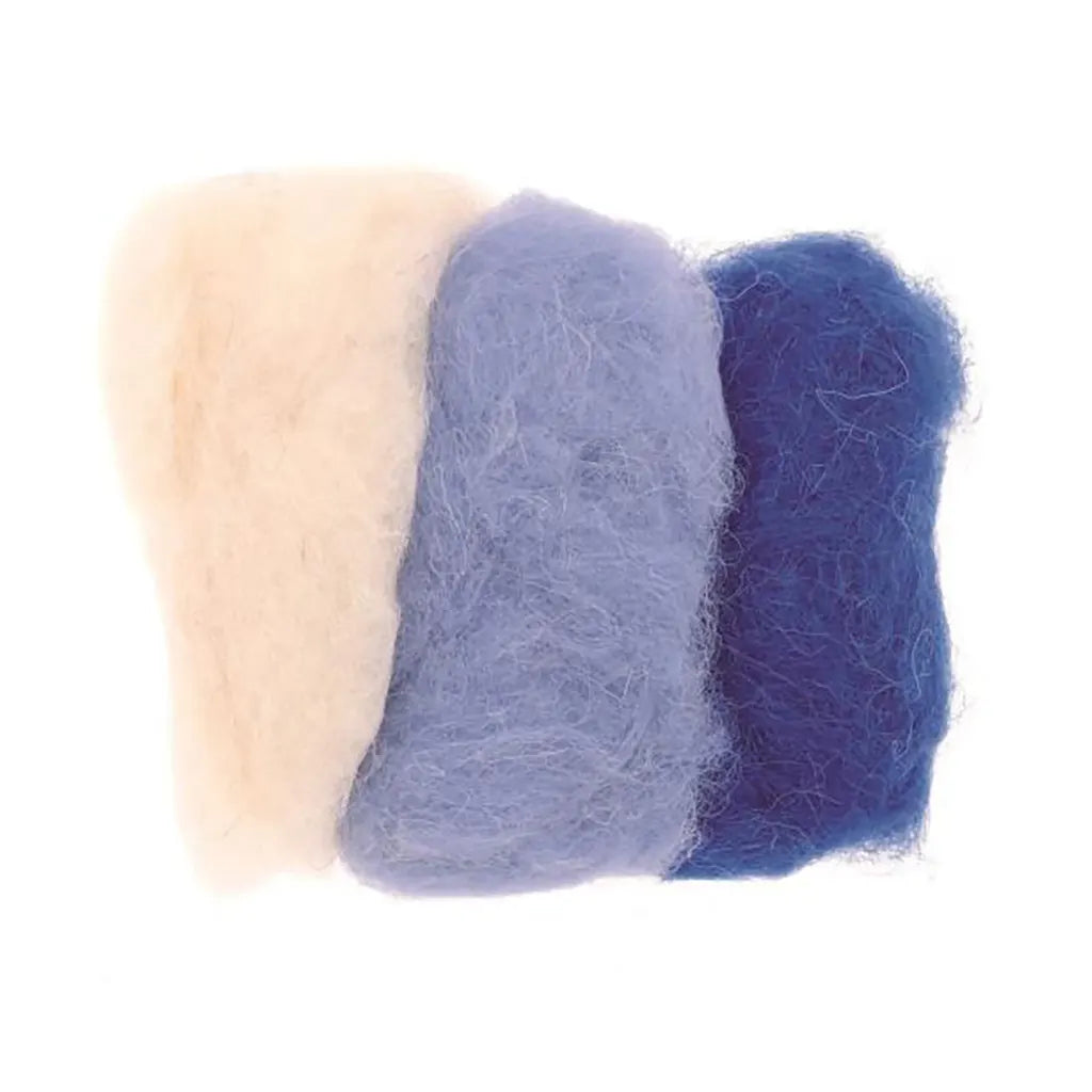 Sheepwool 30G 100% Natural, Blue-Mix
