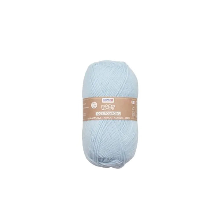 Baby 100% Acrylic 50g, Light Blue