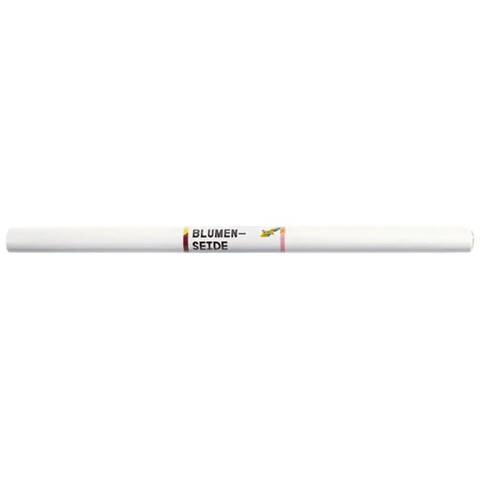 Silk Paper 20G/M� White 50x70cm, 6 Sheets Rolled