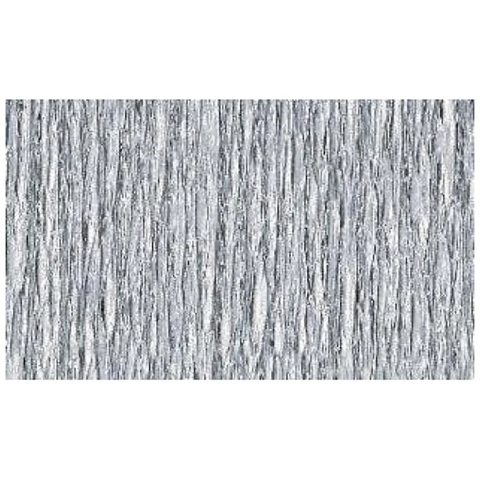 Crepe Paper Silver 32g/m2 50x250cm, 1 Roll