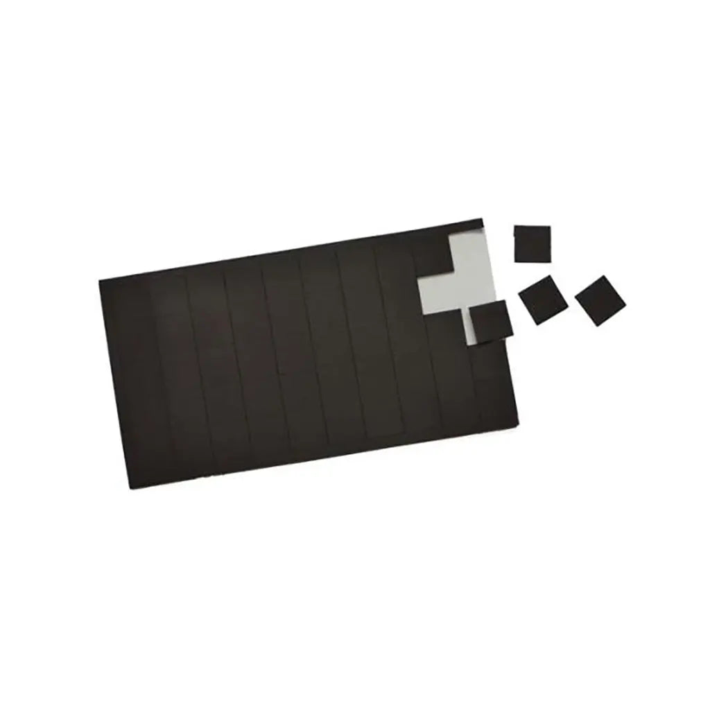 Magnet Pads Selfadhesive 20x20mm. 1.2mm Thick. 50pcs