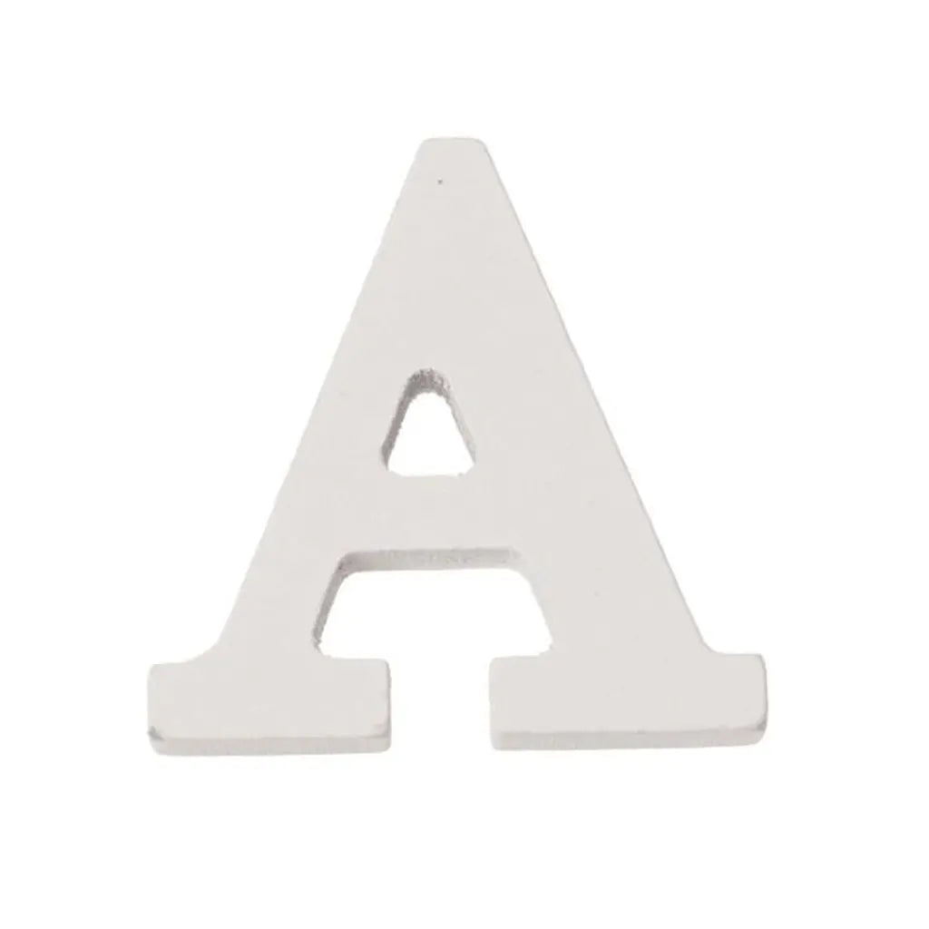 Letter A MDF 5.5x0.9cm 1pc